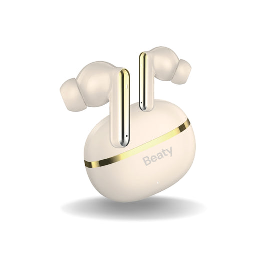 (Gold) FreeVibe T9 Wireless Earbuds — Low-Latency Gaming, ANC, 60-Hour Battery, Clear Calling, Touch Control, IPX4 Water-Resistant