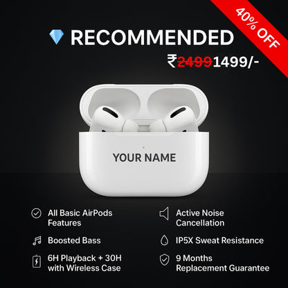 Beaty Buds Pro — True Wireless Earbuds with Active Noise Cancellation, Touch Controls, All-Day Comfort, Rich Audio, and Seamless Connectivity
