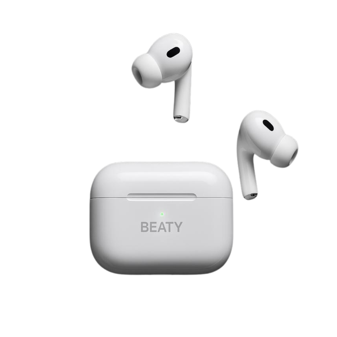 Beaty Buds Pro — True Wireless Earbuds with Active Noise Cancellation, Touch Controls, All-Day Comfort, Rich Audio, and Seamless Connectivity