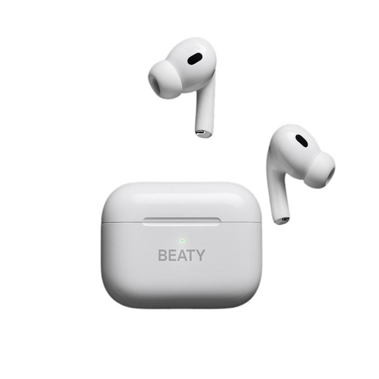 Beaty Buds Pro — True Wireless Earbuds with Active Noise Cancellation, Touch Controls, All-Day Comfort, Rich Audio, and Seamless Connectivity
