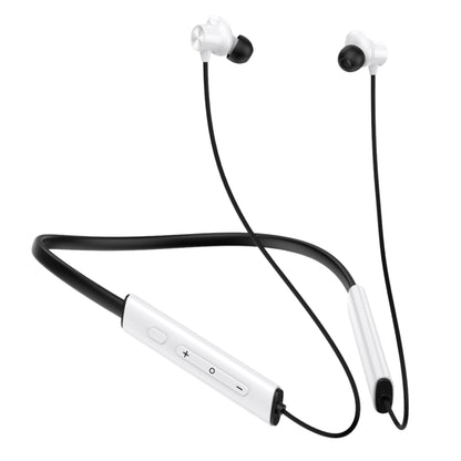 (White) Pulse Wireless Neckband – 40+ Hours Battery, ENC, Magnetic Auto ON/OFF, IPX7 Waterproof & Boosted Bass Audio
